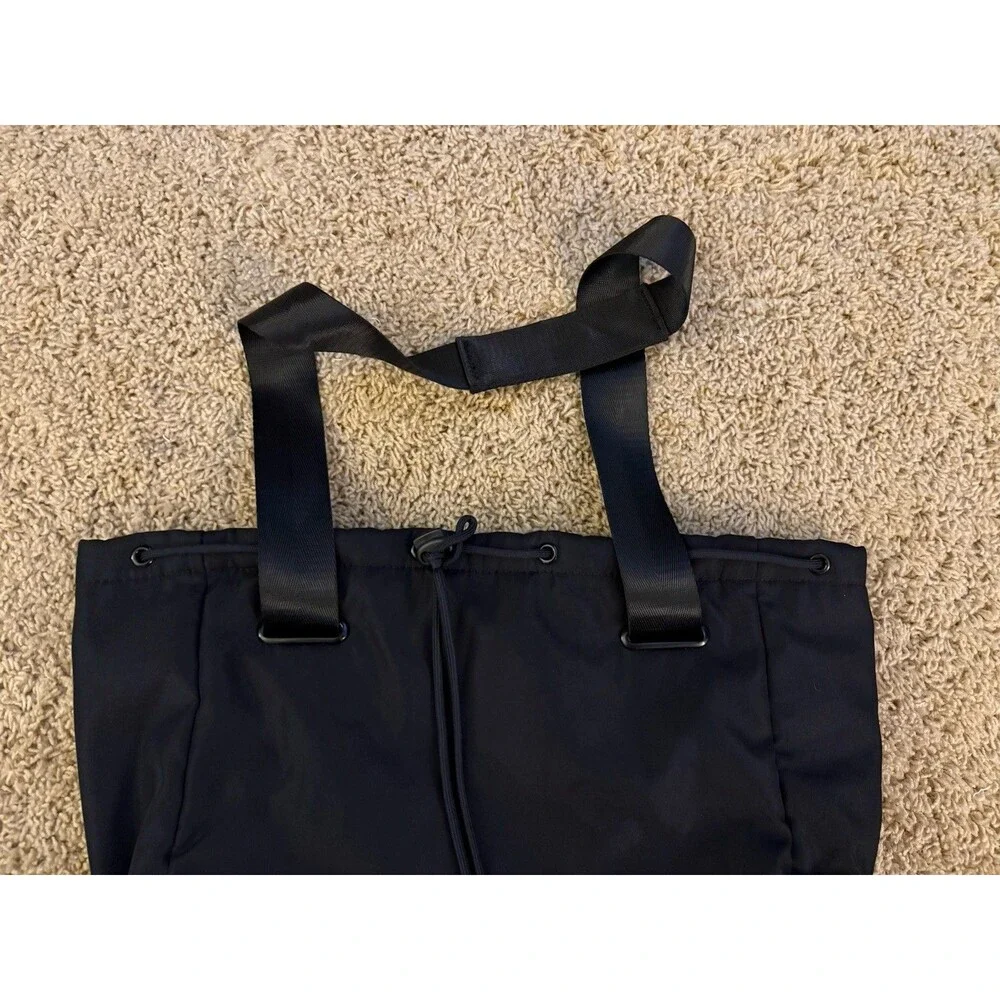 Beyond Yoga Convertible Gym Bag Backpack Black Tote Shoe Compartment Travel Yoga